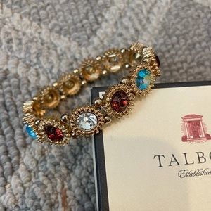 Gold Gem Bracelet